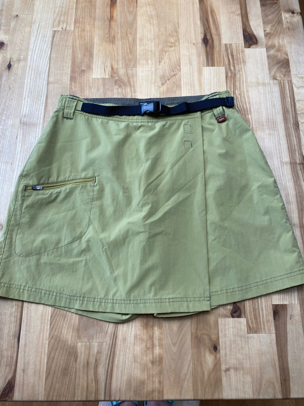 REI Olive and Black Active Skort